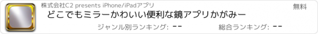 おすすめアプリ どこでもミラーかわいい便利な鏡アプリかがみー