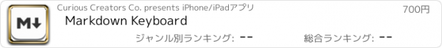 おすすめアプリ Markdown Keyboard