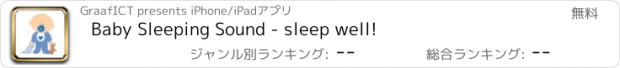 おすすめアプリ Baby Sleeping Sound - sleep well!