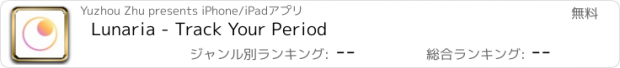 おすすめアプリ Lunaria - Track Your Period