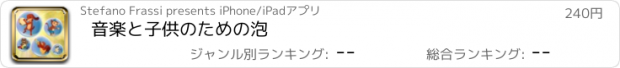 おすすめアプリ 音楽と子供のための泡