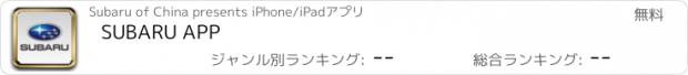 おすすめアプリ SUBARU APP
