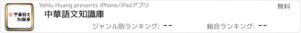 おすすめアプリ 中華語文知識庫