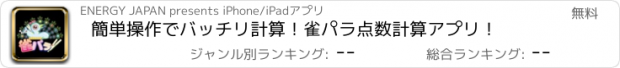 おすすめアプリ 簡単操作でバッチリ計算！雀パラ点数計算アプリ！