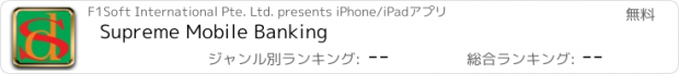 おすすめアプリ Supreme Mobile Banking