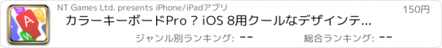 おすすめアプリ カラーキーボードPro – iOS 8用クールなデザインテーマのアニメiPhoneキーボード!