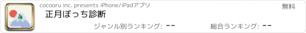 おすすめアプリ 正月ぼっち診断