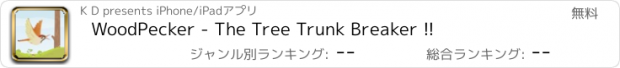 おすすめアプリ WoodPecker - The Tree Trunk Breaker !!