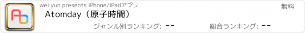 おすすめアプリ Atomday（原子時間）