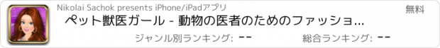 おすすめアプリ ペット獣医ガール - 動物の医者のためのファッションの服