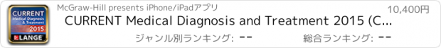 おすすめアプリ CURRENT Medical Diagnosis and Treatment 2015 (CMDT)