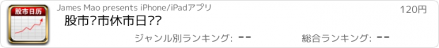 おすすめアプリ 股市开市休市日历·