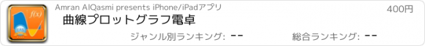 おすすめアプリ 曲線プロットグラフ電卓