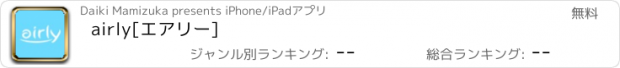 おすすめアプリ airly[エアリー]