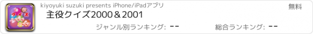 おすすめアプリ 主役クイズ2000＆2001