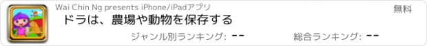 おすすめアプリ ドラは、農場や動物を保存する