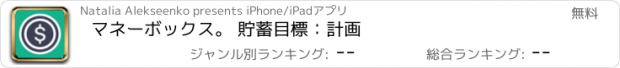 おすすめアプリ マネーボックス。 貯蓄目標：計画