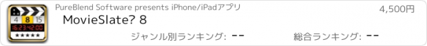 おすすめアプリ MovieSlate® 8