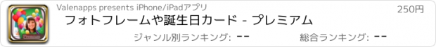 おすすめアプリ フォトフレームや誕生日カード - プレミアム