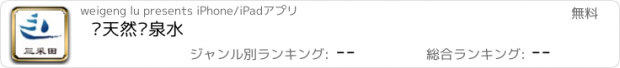 おすすめアプリ 纯天然矿泉水