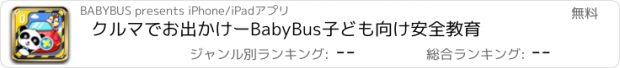 おすすめアプリ クルマでお出かけーBabyBus　子ども向け安全教育