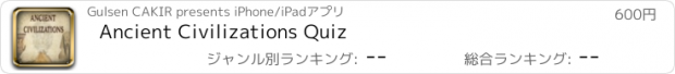 おすすめアプリ Ancient Civilizations Quiz