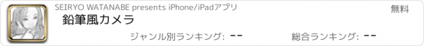 おすすめアプリ 鉛筆風カメラ