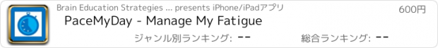 おすすめアプリ PaceMyDay - Manage My Fatigue