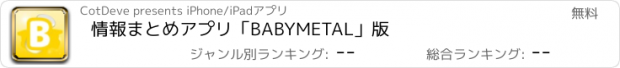 おすすめアプリ 情報まとめアプリ「BABYMETAL」版