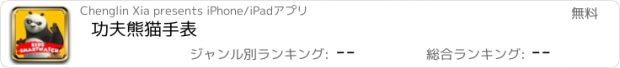 おすすめアプリ 功夫熊猫手表