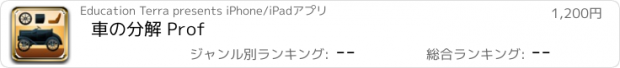 おすすめアプリ 車の分解 Prof