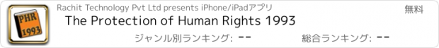 おすすめアプリ The Protection of Human Rights 1993