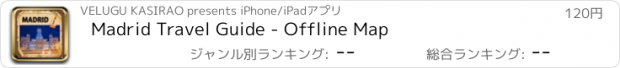 おすすめアプリ Madrid Travel Guide - Offline Map