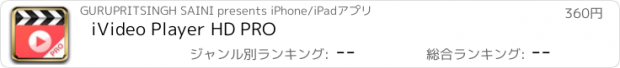 おすすめアプリ iVideo Player HD PRO