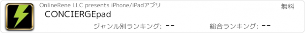 おすすめアプリ CONCIERGEpad