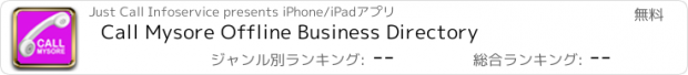 おすすめアプリ Call Mysore Offline Business Directory