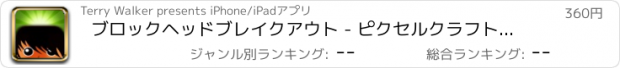 おすすめアプリ ブロックヘッドブレイクアウト - ピクセルクラフトポッピングゲーム