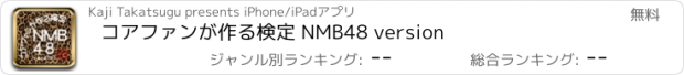 おすすめアプリ コアファンが作る検定 NMB48 version