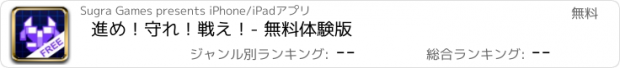 おすすめアプリ 進め！守れ！戦え！- 無料体験版