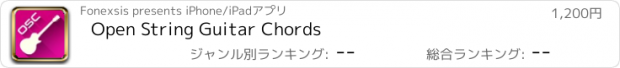 おすすめアプリ Open String Guitar Chords