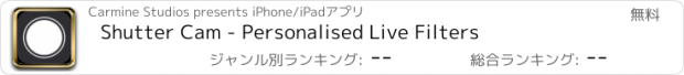 おすすめアプリ Shutter Cam - Personalised Live Filters