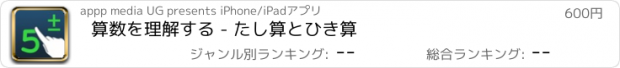 おすすめアプリ 算数を理解する - たし算とひき算