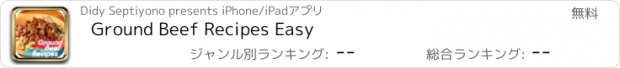 おすすめアプリ Ground Beef Recipes Easy