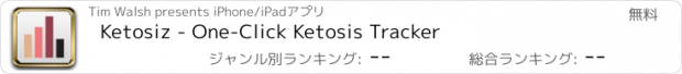 おすすめアプリ Ketosiz - One-Click Ketosis Tracker