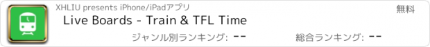 おすすめアプリ Live Boards - Train & TFL Time
