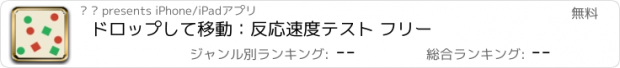 おすすめアプリ ドロップして移動：反応速度テスト フリー