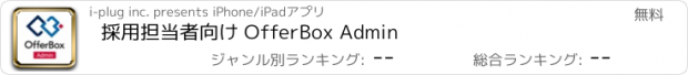 おすすめアプリ 採用担当者向け OfferBox Admin