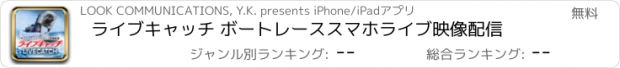 おすすめアプリ ライブキャッチ ボートレーススマホライブ映像配信