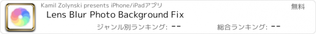おすすめアプリ Lens Blur Photo Background Fix