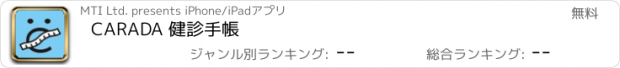 おすすめアプリ CARADA 健診手帳